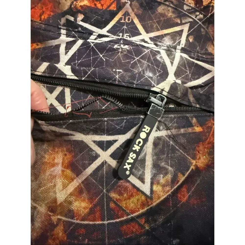 Slipknot Pentagram All Over Backpack Size One Size
